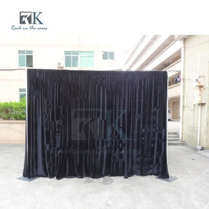 Kit de Telón de Fondo para Cabina de Fotos, Fácil de Instalar, con Tubos de Aluminio y Cortinas, para Decoración de Fondo - Product Image 4