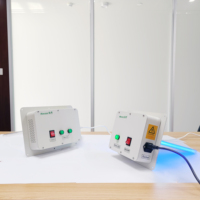 Système de purification d'air HANSTAT HVAC 60W avec lampe germicide double UVC 254nm pour traitement de l'air