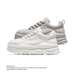 Chaussures décontractées de haute qualité en maille respirante, style baskets pour papa, chaussures de marche, baskets épaisses de créateur pour hommes <span class=keywords><strong>et</strong></span> femmes - Product Image 5