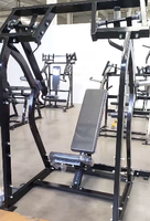 Machine de musculation professionnelle de haute qualité à charge par disques pour presse épaules isocylindrique, équipement de fitness multi-gym