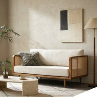 Canapé d'angle moderne et minimaliste à deux places, en velours écologique, avec éponge rafraîchissante, inclinable, pour appartement et hôtel