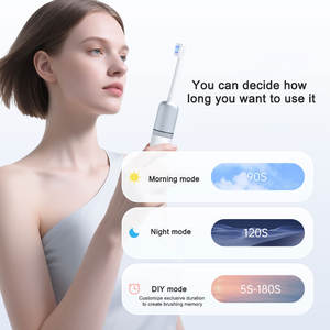 Limpiador Dental Eléctrico Profesional <span class=keywords><strong>de</strong></span> Triple Temporización, Levitación Magnética, Limpieza Profunda Sónica, IPX7, Recargable por USB, Cerdas Suaves, para el Hogar - Product Image 5