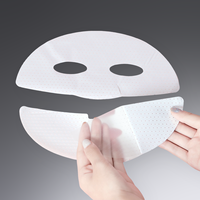 Masques faciaux de nuit en hydrogel, masques faciaux secs en bio-collagène