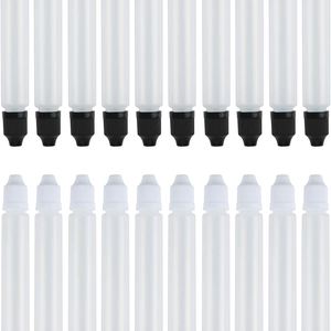 Botella con Gotero de Plástico PE con Tapón de Rosca Interno Largo para Aceite Esencial y Líquido para el Crecimiento del Cabello de 5ml-20ml - Product Image 3