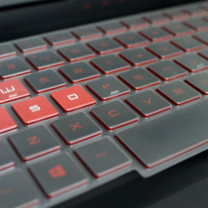 Protecteur de <span class=keywords><strong>clavier</strong></span> en TPU transparent ultra-mince, étanche à l'eau et à la poussière, pour <span class=keywords><strong>HP</strong></span> Shadow Elf3 15-CE001TX - Product Image 1