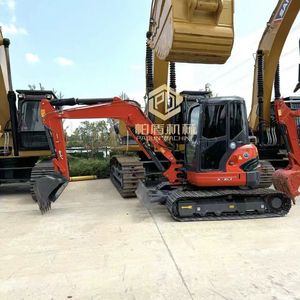 Envío GRATUITO, Mini Excavadora 2022, Nueva Excavadora Kx163-5 de 6 Toneladas, U50 Kx165 en Venta, Máquina para Jardín - Product Image 3