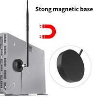 Antenne à base magnétique longue portée Lora 915 MHz 8 dBi avec câble de 3 m pour passerelle Helium/LoRa Nebra Bobcat 300 SenseCAP M1 ESP32 OLED Board