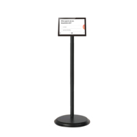 Écran tactile debout au sol Satisfaction Dispositif Bouton Multi-langue Français Espagnol Commentaires des clients Kiosque