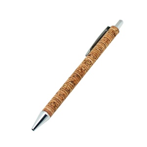 Nuevo Bolígrafo Ecológico Reciclable con Logotipo Personalizado, Tipo Promocional, de Corcho Natural para Oficina - Product Image 1