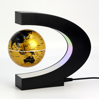Lámpara de Noche Decorativa para el Hogar, Lámpara de Mesa Táctil Inteligente con Globo de Levitación Magnética Creativa de 3 Pulgadas