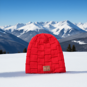 Gorro rojo con forro cálido para deportes de invierno y actividades al aire libre D0100H7W9HT - Product Image 2
