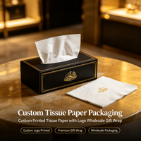 Emballage en papier de soie personnalisé, papier de soie imprimé sur mesure avec logo, emballage cadeau en gros
