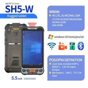 Nuovo Tablet PC Industriale Robusto da 5.5 Pollici con Intel, <span class=keywords><strong>Windows</strong></span> <span class=keywords><strong>10</strong></span> <span class=keywords><strong>Pro</strong></span>, 4G LTE, 5G, GPS, WiFi, Impermeabile IP65 - Product Image 2
