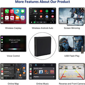 Bộ chuyển đổi không dây Carplay Android Auto NTG4.5 cho Mercedes Benz Becker NTG 4.5 dành cho W176 W166 X156 X204 W204 W212 W246 C216 C218 Apple - Product Image 3