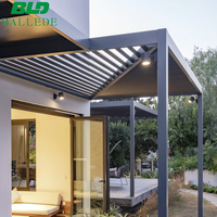 Pergola Bioclimatique Motorisée DIY en Aluminium pour Terrasses, Jardins et Espaces Extérieurs – Idéale pour la Détente en Plein Air