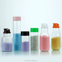 Bouteille en plastique PET vide pour perles d'appoint de parfum de blanchisserie 200g/250g avec bouchon à vis et couleur personnalisée