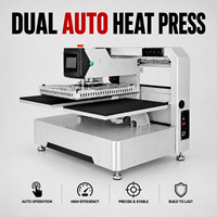 Nouveau Style Machine de Presse à Chaud Double Station 16x20 Électrique Automatique pour Impression par Sublimation sur T-Shirts