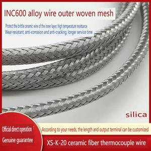 Sợi gốm 1000 độ lò cảm biến nhiệt độ cao XS-K-20 đo nhiệt độ cao dây k loại cặp nhiệt điện - Product Image 2