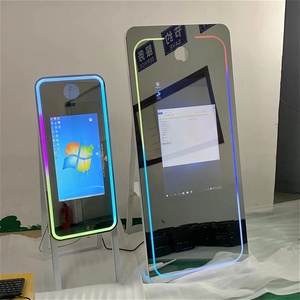 Cabina de Fotos con Espejo Mágico, Kiosco Automático para Selfies con Anillo de Luz, Compatible con Cámara SLR y <span class=keywords><strong>iPad</strong></span>, para Alquiler en Bodas, Fiestas y Eventos - Product Image 3
