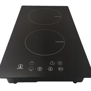 Placa de Inducción de 3400W en Oferta, Dos Quemadores, Control Táctil, Fabricante de Estufas de Inducción con Temporizador - Product Image 1