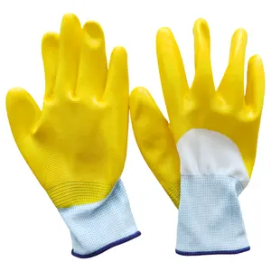 Glove Nitrile Coating Machine Nitrile Coating Nylon Gloves Nitrile Coated Work Gloves