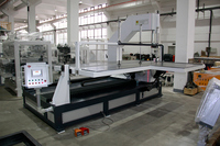Machine à panneaux muraux préfabriqués sandwich isolants en adhésif PU, ligne de production de panneaux SIP, panneaux OSB, moteur PLC, mousse de noyau, 380V 40KW
