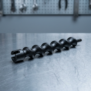 Rotor de tornillo cromado para bomba de enlucido industrial - Product Image 2