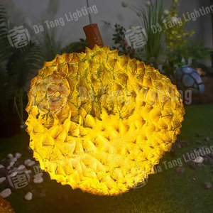 Lampe à motif de durian LED IP65 pour extérieur, jardin, parc et décoration de festival - Product Image 5