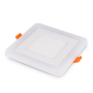 Ultra Slim Vòng LED Bảng điều chỉnh ánh sáng màu sắc đôi 3 + 3W 6 + 3W 12 + 4W 18 + 6W RGB RGBW LED bảng điều chỉnh đèn trần - Product Image 6