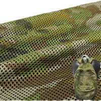 AMCU Nouveau Tissu Maille Extensible Respirant Écologique Doux pour Voiture, Camouflage Imprimé Australien 230GSM, Séchage Rapide, Poids Moyen, Tissage Warp