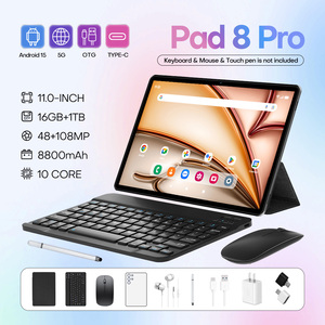 Tablette <span class=keywords><strong>PC</strong></span> Pad 8 Pro Android 15 avec <span class=keywords><strong>double</strong></span> carte SIM, écran HD de 11 pouces, processeur MTK Octa Core, stockage de 16 Go + 1 To, appareil photo 48 MP + 108 MP - Product Image 4