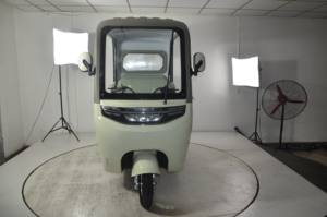 Vélo à 3 roues avec auvent anti-pluie - Double fonction <span class=keywords><strong>pour</strong></span> le transport de passagers et de petits colis, facile à utiliser - Product Image 6