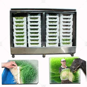 Hydroponic Wheat Barley Sprouting Machine For Growing Animal Fodder for sale