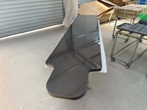 Panneau en fibre de carbone traité <span class=keywords><strong>CNC</strong></span> de marque OVT Tailles personnalisées pour les cadres de drones Instruments médicaux radiolucides durables - Product Image 3