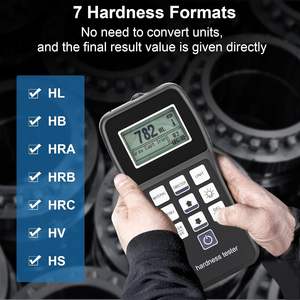 Kit <span class=keywords><strong>de</strong></span> Probador <span class=keywords><strong>de</strong></span> <span class=keywords><strong>Dureza</strong></span> Portátil Helivivfy con Bloque <span class=keywords><strong>de</strong></span> Prueba Tipo Lápiz, Medidor <span class=keywords><strong>de</strong></span> <span class=keywords><strong>Dureza</strong></span> Rockwell/HL - Product Image 2