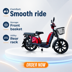 Vélo électrique chinois à <span class=keywords><strong>prix</strong></span> abordable avec moteur de moyeu arrière, <span class=keywords><strong>batterie</strong></span> au plomb-acide 48V 15Ah, vélo de ville électrique - Product Image 5