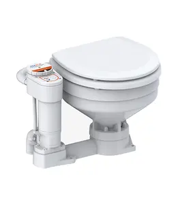 समुद्री फ्लो स्मार्ट प्रकार 12 वी समुद्री शौचालय कैरावन में उपयोग किया जाने वाला शौचालय