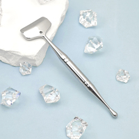 Grattoir facial pour fascia, outil de stimulation des points d'acupuncture, bâton d'étirement, peigne multifonctionnel pour massage de la tête et bien-être
