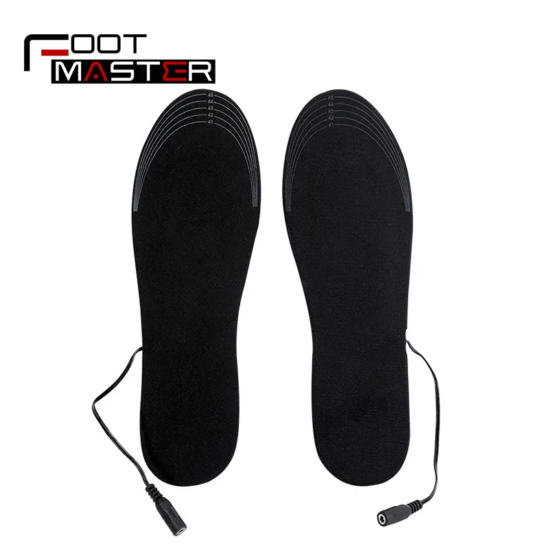 Winter Warm USB Electric Self heating Sockliner Smart Heated Insoles for Shoes