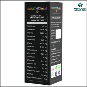 Jarabe Multivitamínico con Vitaminas y Minerales Esenciales para Promover la Energía Diaria, la Inmunidad, el Crecimiento, la Fuerza y el Bienestar Equilibrado - Product Image 3