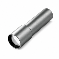 Lampe torche laser LED rechargeable XJ-L501 5W en alliage d'aluminium avec zoom télescopique Type-C, faisceau de 100-200m pour le camping, la randonnée et l'EDC