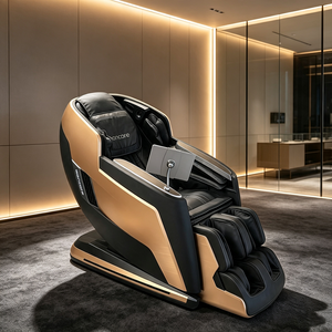 <b>Zero</b> <b>Gravity</b> <b>Chair</b> 4D Track Heated Shiatsu Airbag Recliner for Home - Product Image 2