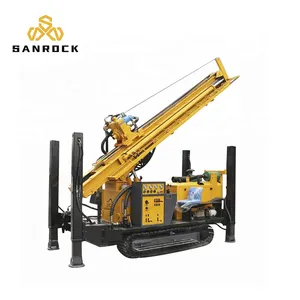 Water Well Drilling Drill Rig Sanrock Factory Wholesale METAL Crawler Small Water Well Drilling Machine Man Portable Borehole Tripod Down-the-hole Drill Rig