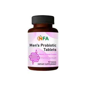 Hot Selling Men's <b>Probiotic</b> <b>Tablets</b> Digestive Health Supplement Promotes Gut Flora Balance Prebiotic <b>Tablets</b> - Product Image 1