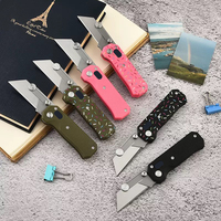Couteau pliant Bochen SK5 à lame interchangeable, lame à démontage rapide, couteau utilitaire, couteau à boîte, couteau de poche EDC, rasoir