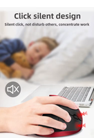 Mouse Nirkabel Vertikal Generasi Ketiga dari Produsen, Ergonomis untuk Gaming, Pelacakan Optik, LED Backlit, Produk Premium