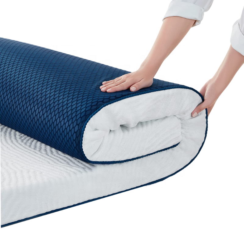 3 Zoll Memory Foam Matratze Topper Full, Cooling Gel-Infused Swirl Memory Foam, Soft Bed Topper