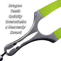 Dent de dragon pression rapide Yitian épée en acier inoxydable boutique slingshot rack CNC droite conseil estimationandaimingprecision