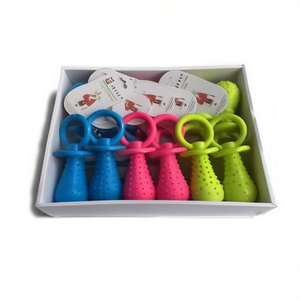 Dog Toy Set 12 Pcs Colorful Rubber Chew For Pets Training Fun Playtime - Product Image 2