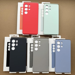 2025 New arrivals silicon trường hợp s25ultra điện thoại trường hợp bảo vệ lỏng TPU đầy màu sắc trường hợp Đối với Samsung S25 S24 siêu s23fe A73 note10 - Product Image 4